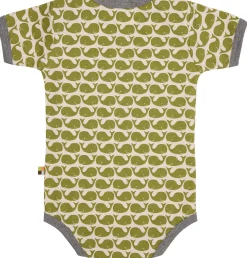 Body Kurzarm mit Druck Wale
