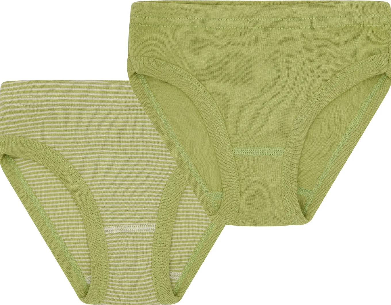 Doppelpack Slips aus Feinripp
