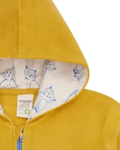 Jacke aus Baumwoll-Fleece