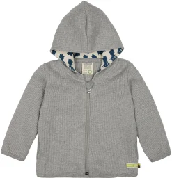 Kapuzenjacke in Waffelstruktur