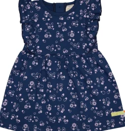 Kleid aus Musseline Jersey mit Druck