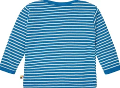 Shirt langarm gestreift mit Rippe