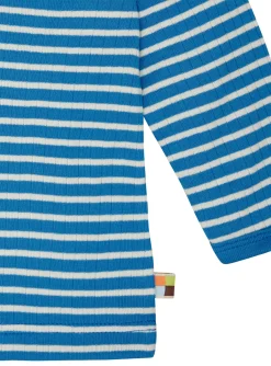 Shirt langarm gestreift mit Rippe