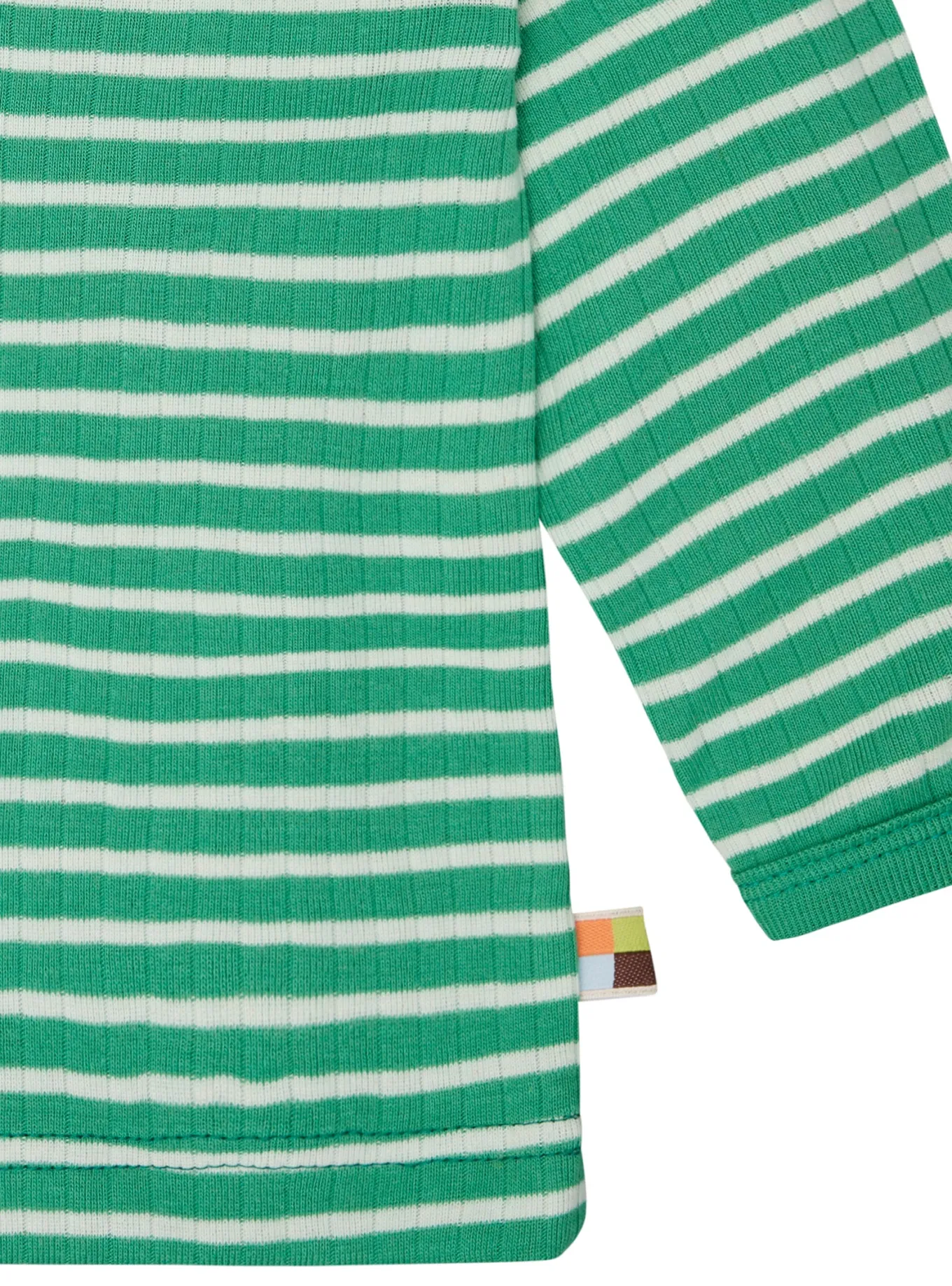 Shirt langarm gestreift mit Rippe