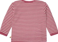 Shirt langarm gestreift mit Rippe
