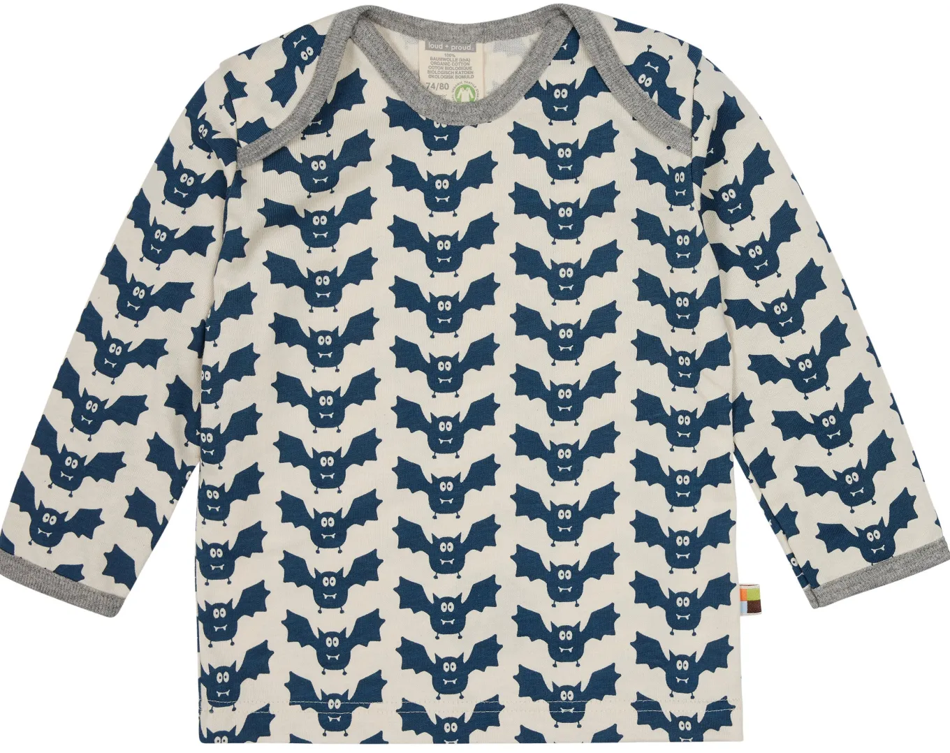 Shirt langarm mit Druck