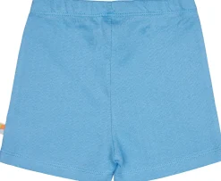 Short aus Musseline Jersey