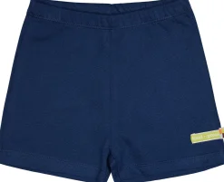 Short aus Musseline Jersey