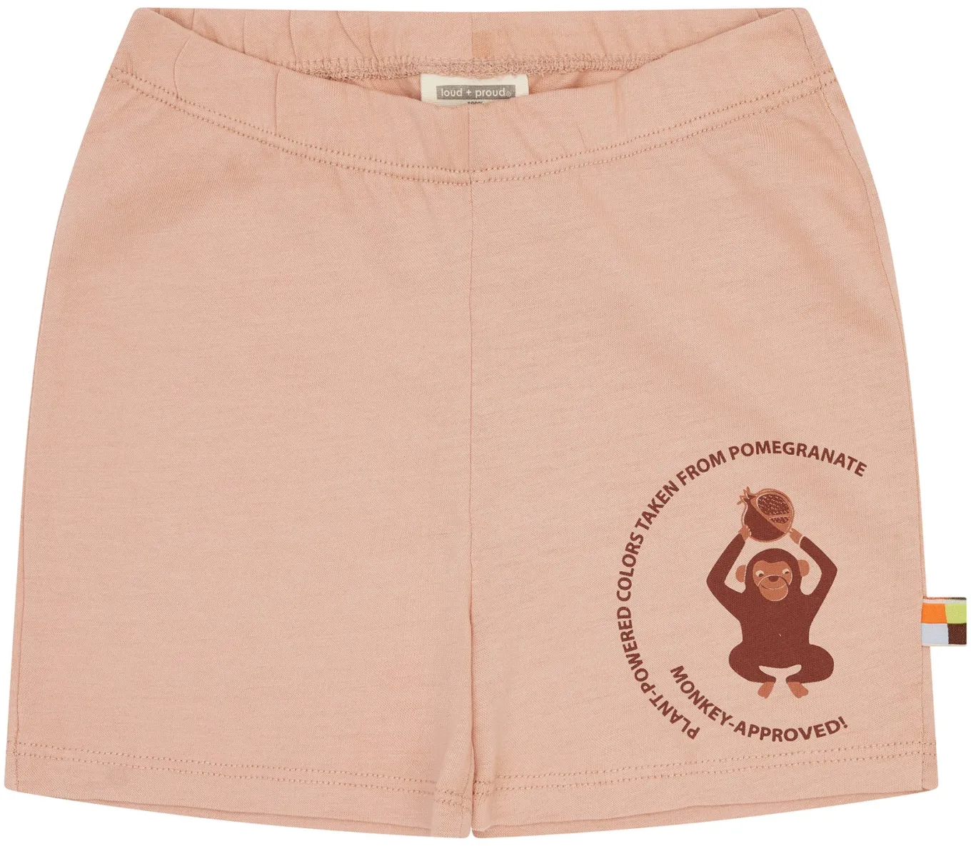 Short mit Pflanzenfarben gefärbt