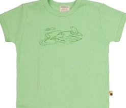 T-Shirt Derby Rib mit Druck