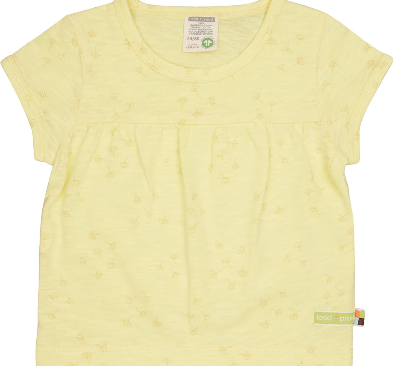 Tunika Slub Jersey mit Druck