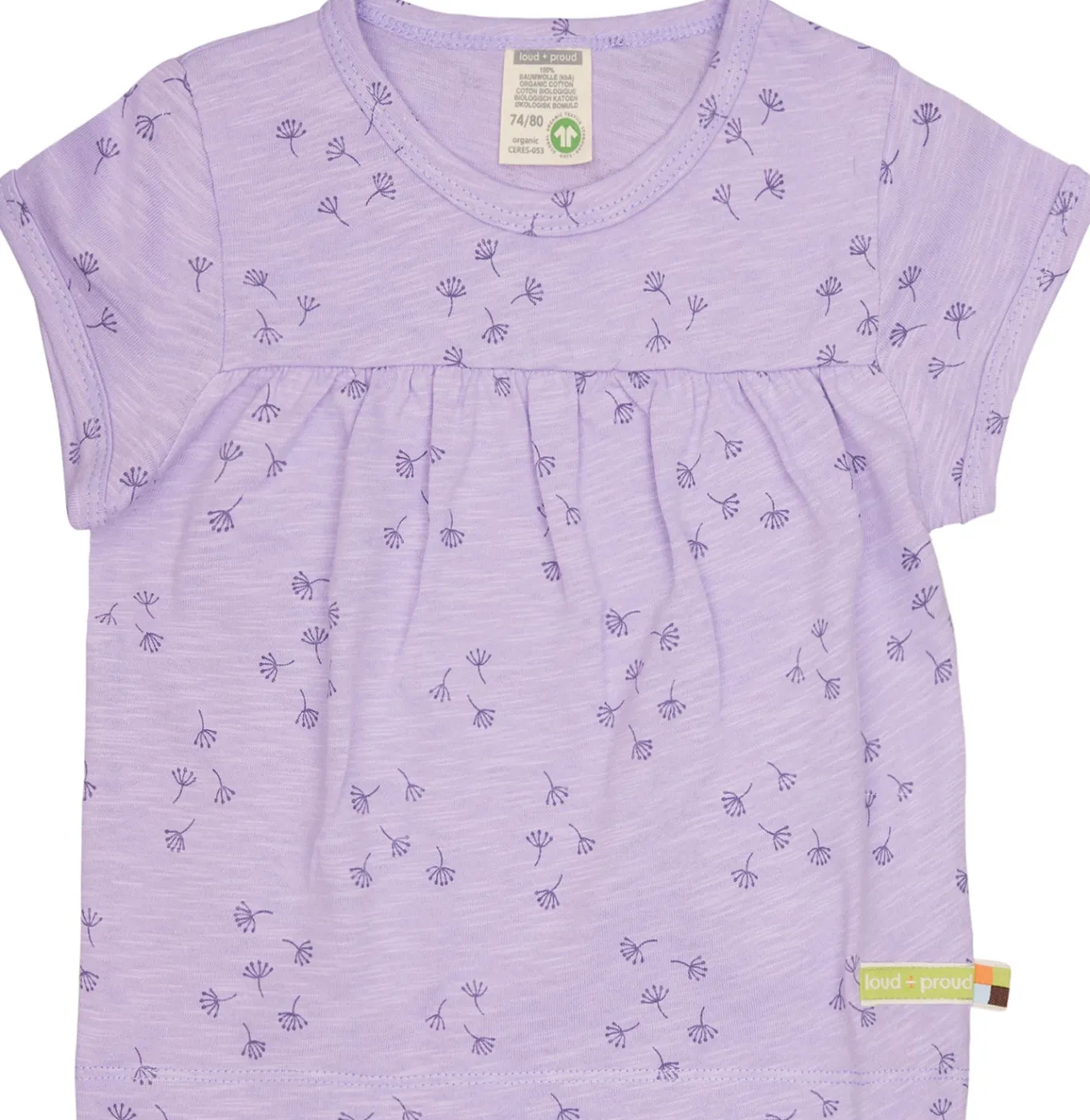 Tunika Slub Jersey mit Druck
