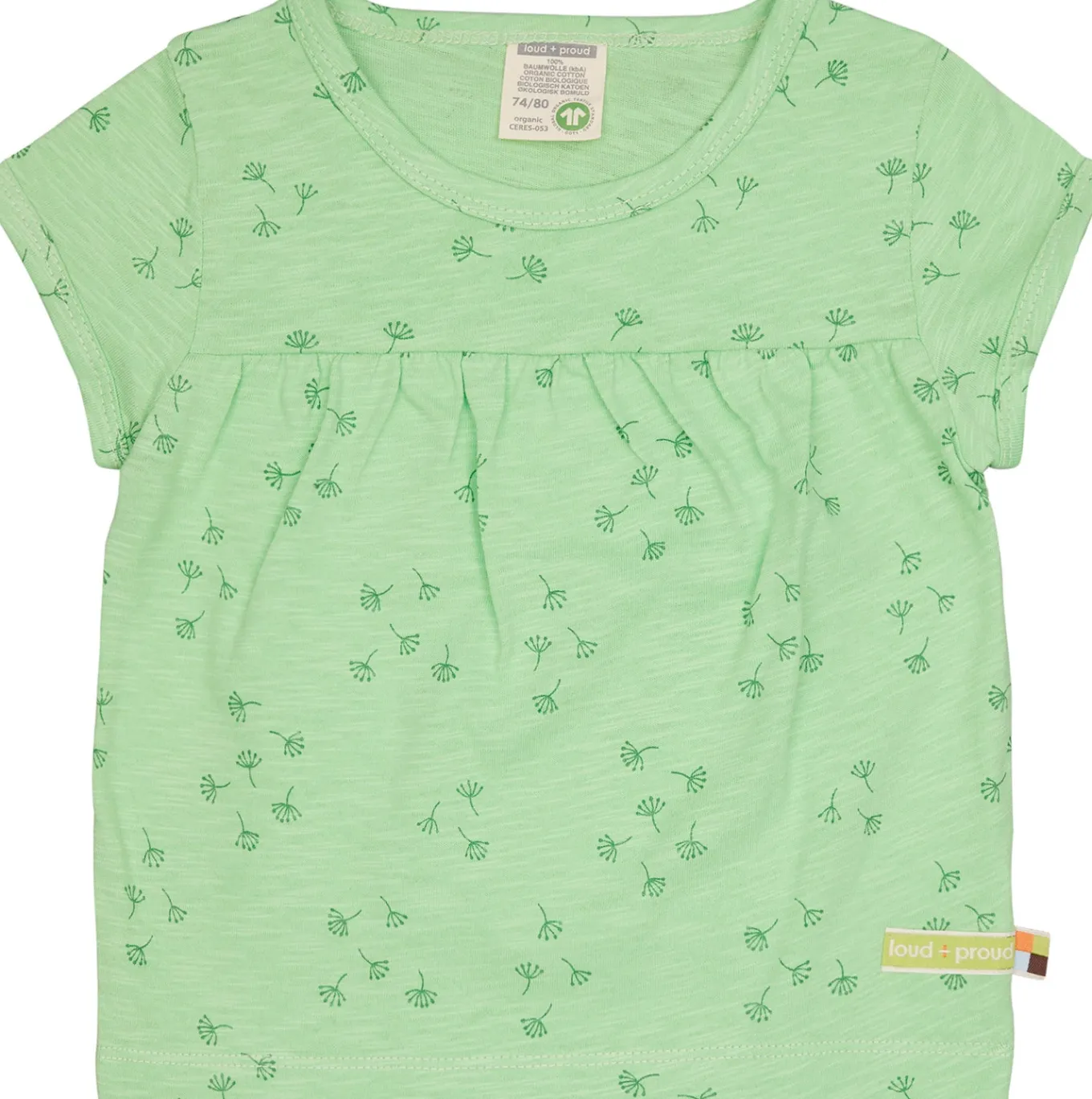 Tunika Slub Jersey mit Druck