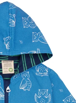 Wasserabweisende Jacke mit Druck
