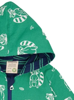 Wasserabweisende Jacke mit Druck