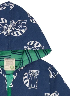 Wasserabweisende Jacke mit Druck