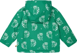 Wasserabweisende Jacke mit Teddyfutter
