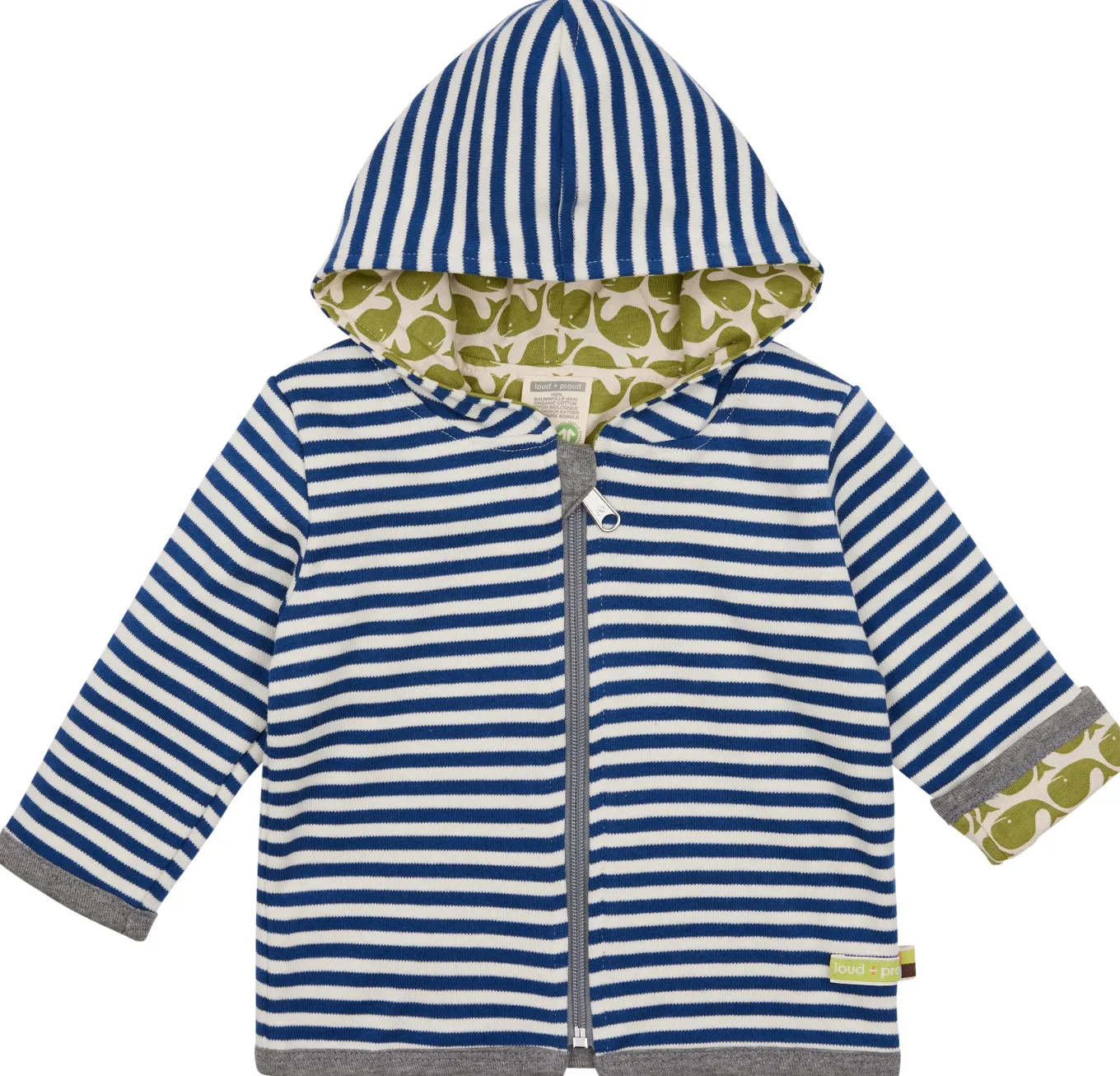 Wendejacke mit Kapuze