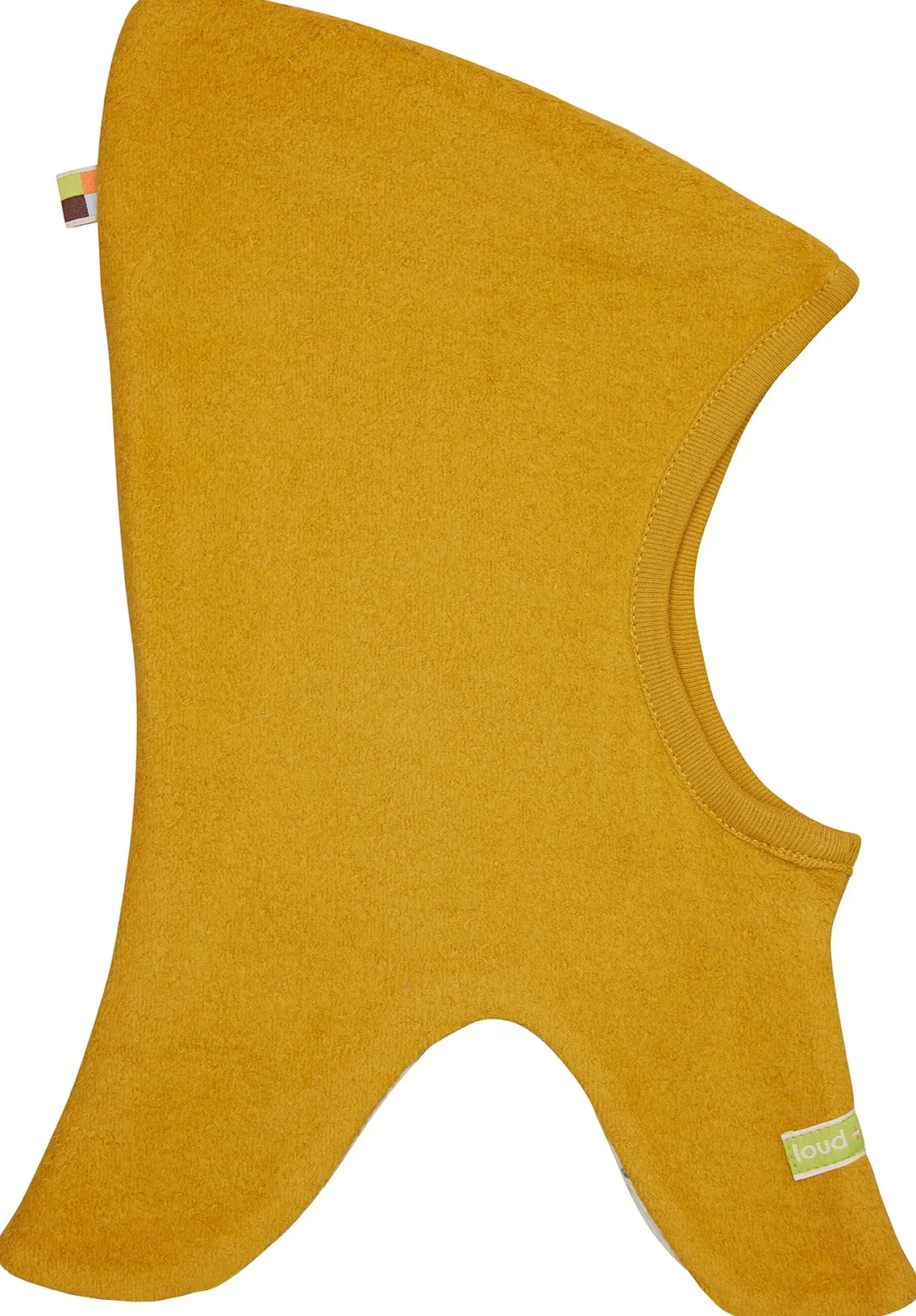 Wende-Schlupfmütze aus Baumwoll-Fleece